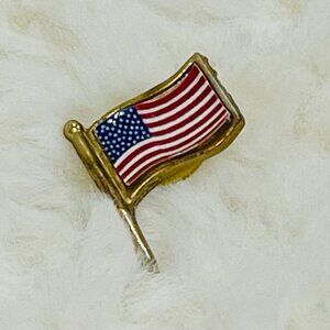 Vintage American Flag Lapel Pin